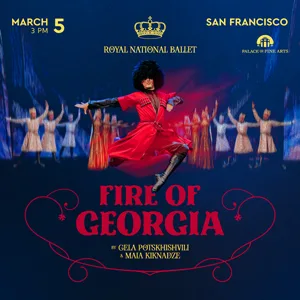 Royal National Ballet with the “Fire of Georgia” program