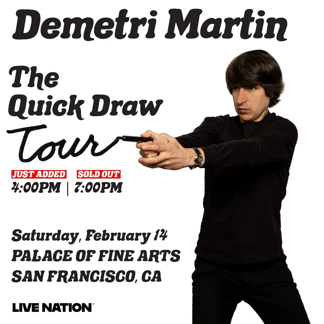 Demetri Martin: The Quick Draw Tour