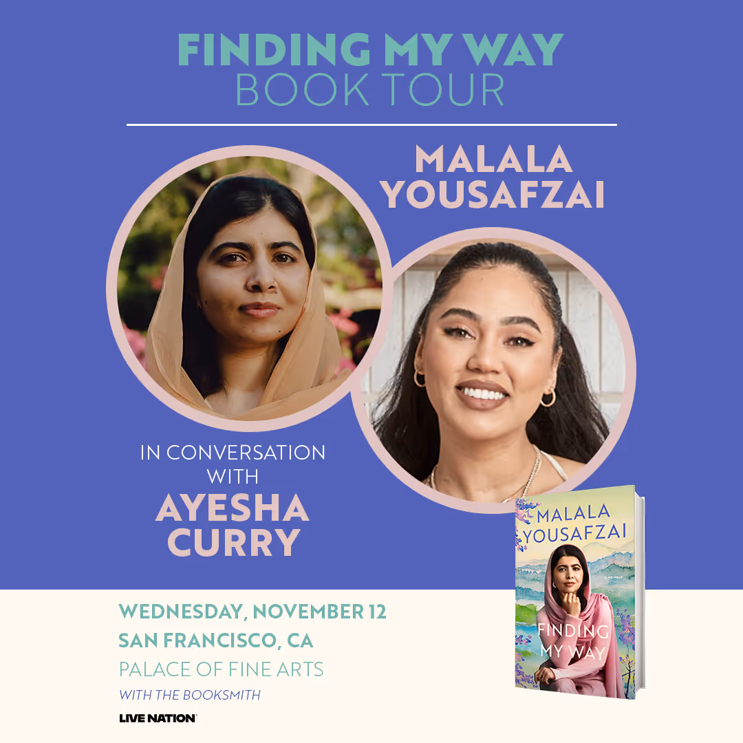 Malala Yousafzai In Conversation with Ayesha Curry