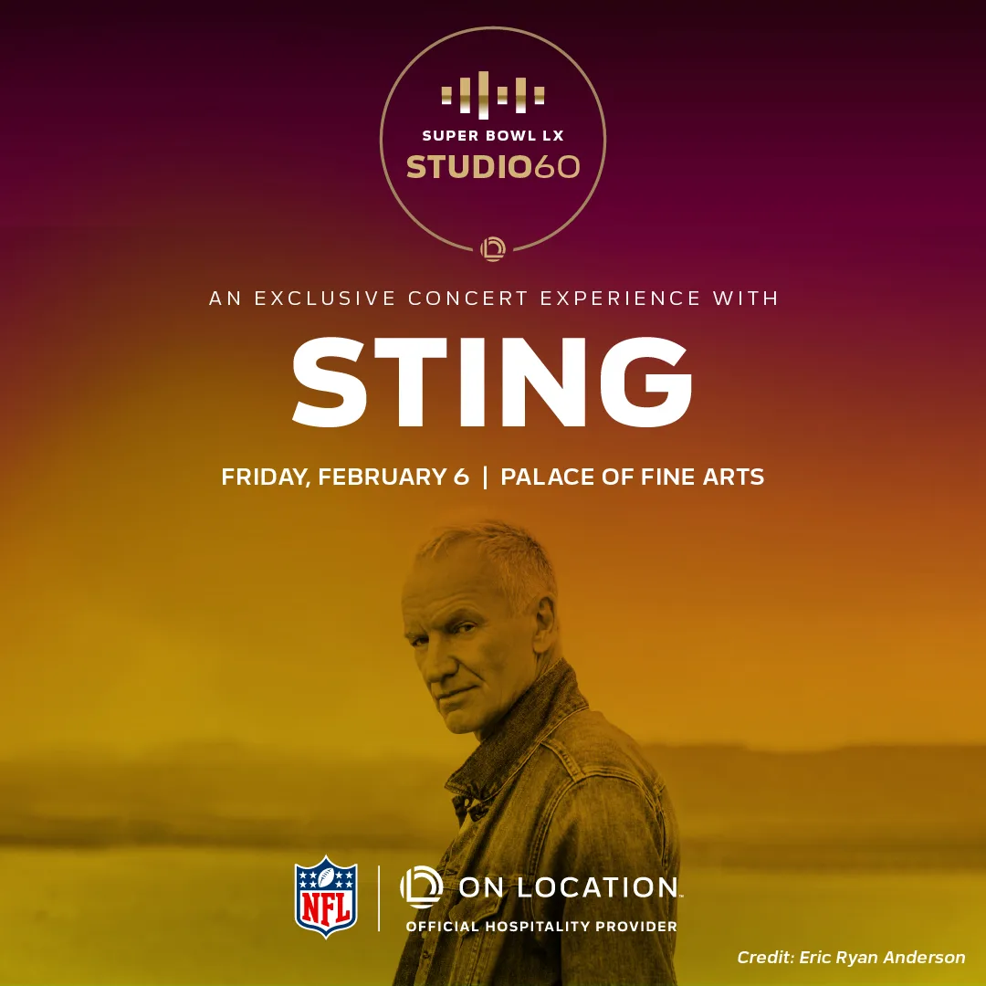 Super Bowl LX Studio 60 – Sting