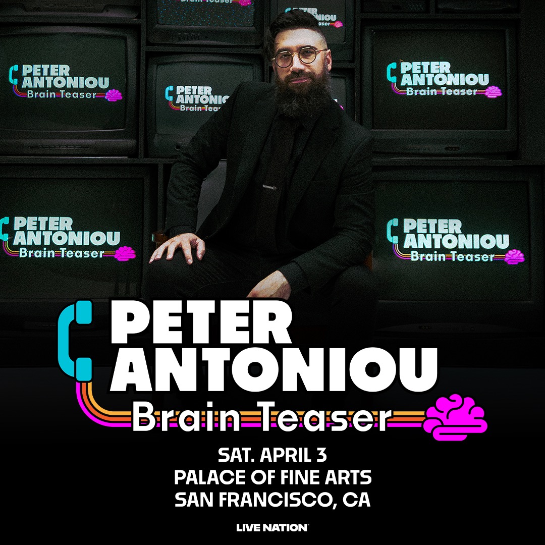Poster for Peter Antoniou: Brain Teaser